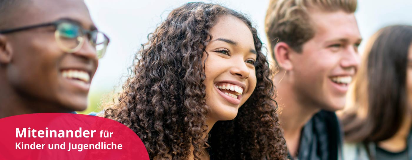 lachende Jugendliche