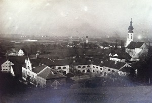 Luftbildaufnahme Josefsheims Wartenberg 1918